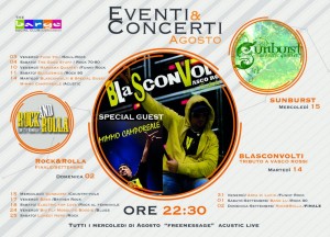 the barge concerti agosto