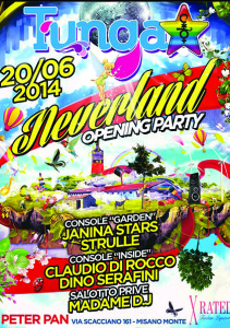 tunga xxl peter pan apertura