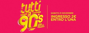 tutti a 90s rock planet cervia