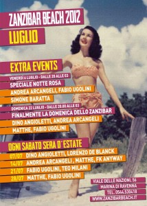 zanzibar marina ravenna eventi 2012